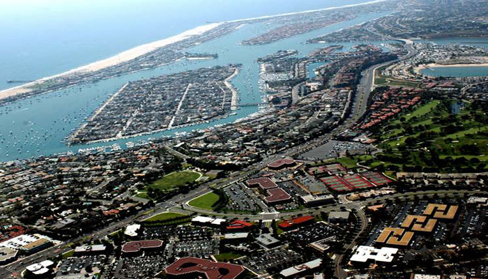 جزیره‌ی مصنوعی - Balboa - در کالیفرنیای آمریکا