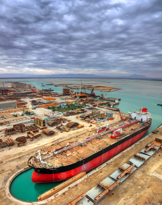 شرکت صنعتی دریایی ایران - جزیره صنعتی صدرا بوشهر