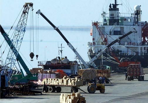 شروع دوباره صادرات از مرز دریایی خرمشهر به عراق
