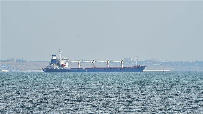 حرکت نخستین کشتی حامل غلات به مقصد لبنان+(فیلم)
