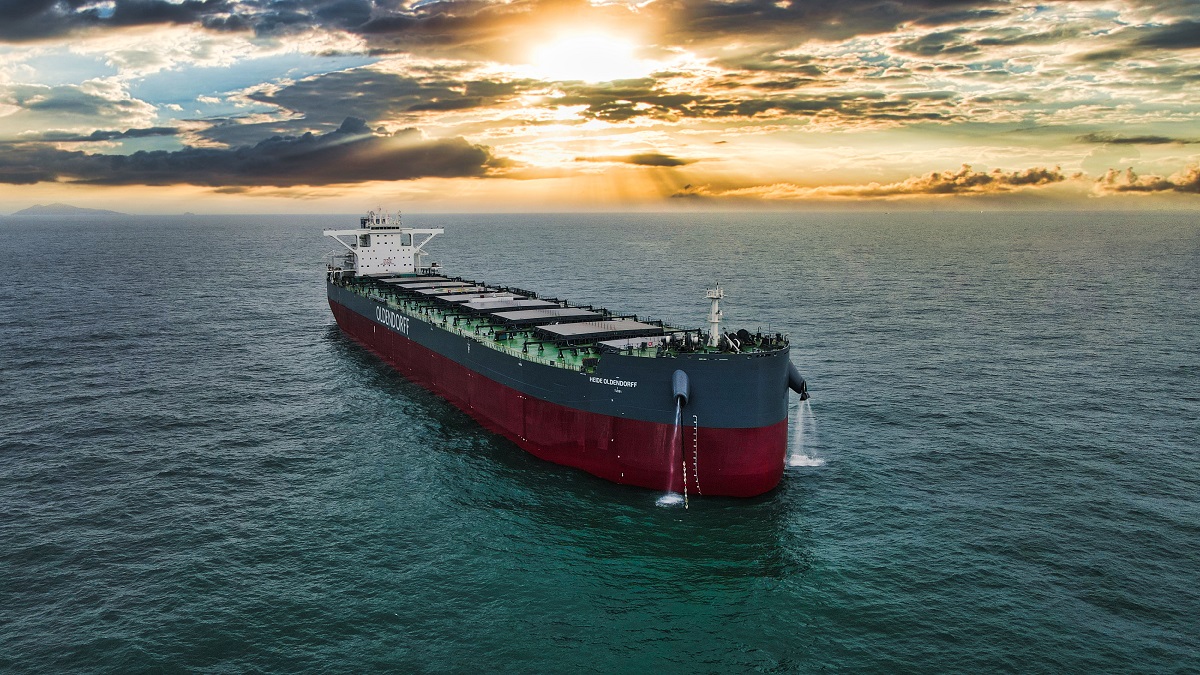 کشتی جدید سازگار با محیط زیست به شرکت فله‌بر آلمانی تحویل شد