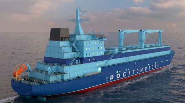 روسیه کشتی چند منظوره با انرژی هسته‌ای می‌سازد