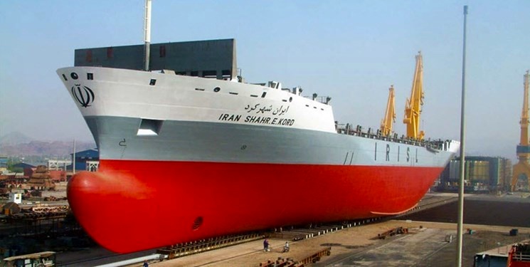 کشتی کانتینربر ایران اراک ساخت ایزوایکو