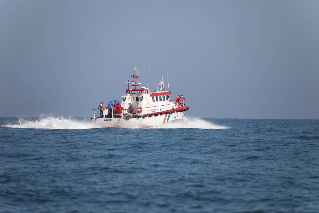 برگزاری مانور مشترک جستجو، امداد و نجات دریایی در بندر چابهار