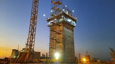 آخرین وضعیت ساخت برج کنترل ترافیک دریایی بندر شهید رجایی