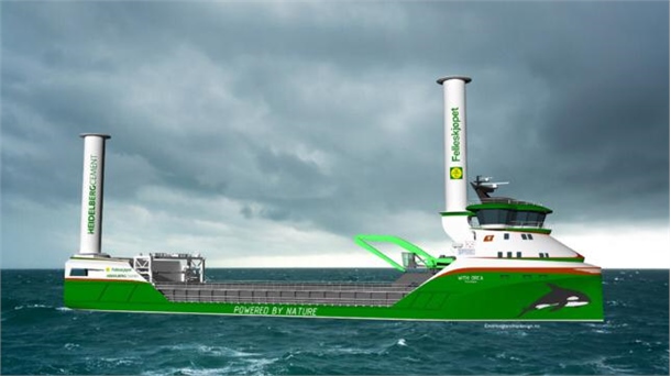 بهره برداری از اولین کشتی باری بدون آلایندگی با پیشران بادی - هیدروژنی از سال ۲۰۲۴
