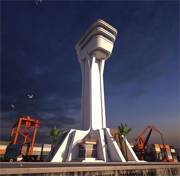 جزییات بلندترین و مدرن‌ترین برج کنترل ترافیک دریایی کشور در بندر چابهار
