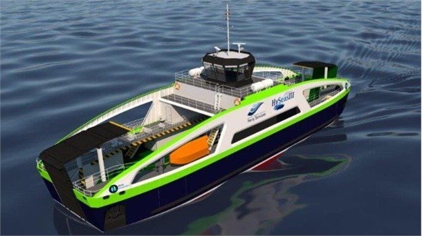 طراحی و ساخت اولین کشتی مسافربری با سوخت هیدروژن