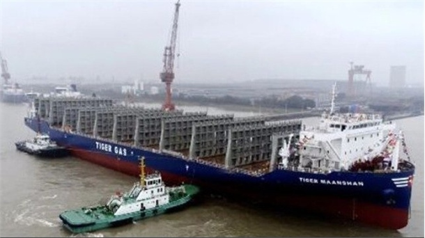 بزرگترین کشتی،چین،سازمان بنادر و دریانوردی