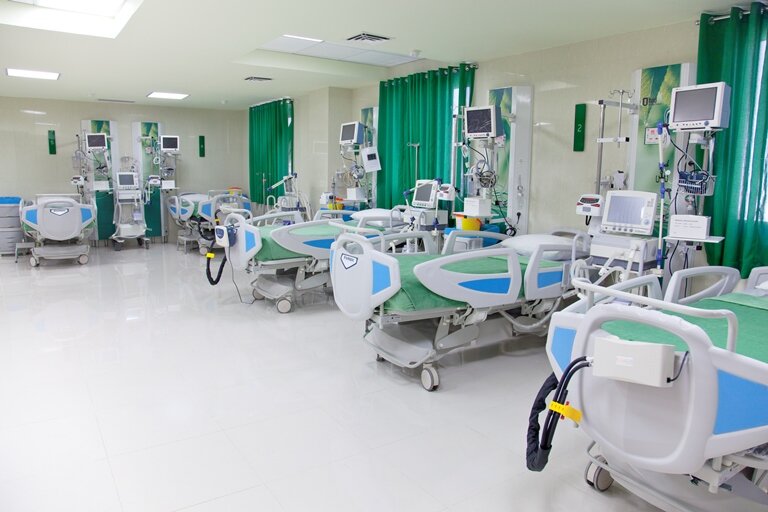بخش های جدید بیمارستان شهیدمحمدی ها  افتتاح شد