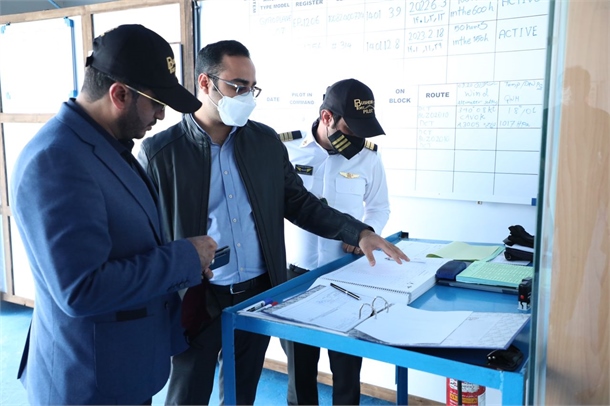 توسعه واحد پروازی اداره کل بنادر و دریانوردی استان بوشهر با پیوستن دو فروند جایرو پلین جدید