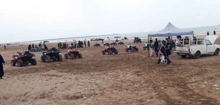 متولی ساماندهی موتورهای چهارچرخ در ساحل گناوه مشخص شد