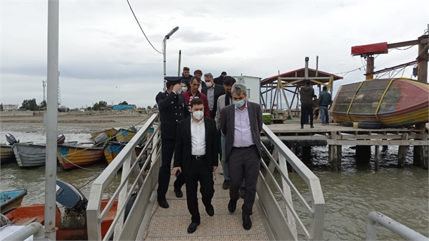 مدیرعامل سازمان بنادر و دریانوردی،علی اکبر صفایی،بنادر و اسکله‌های تفریحی استان گلستان