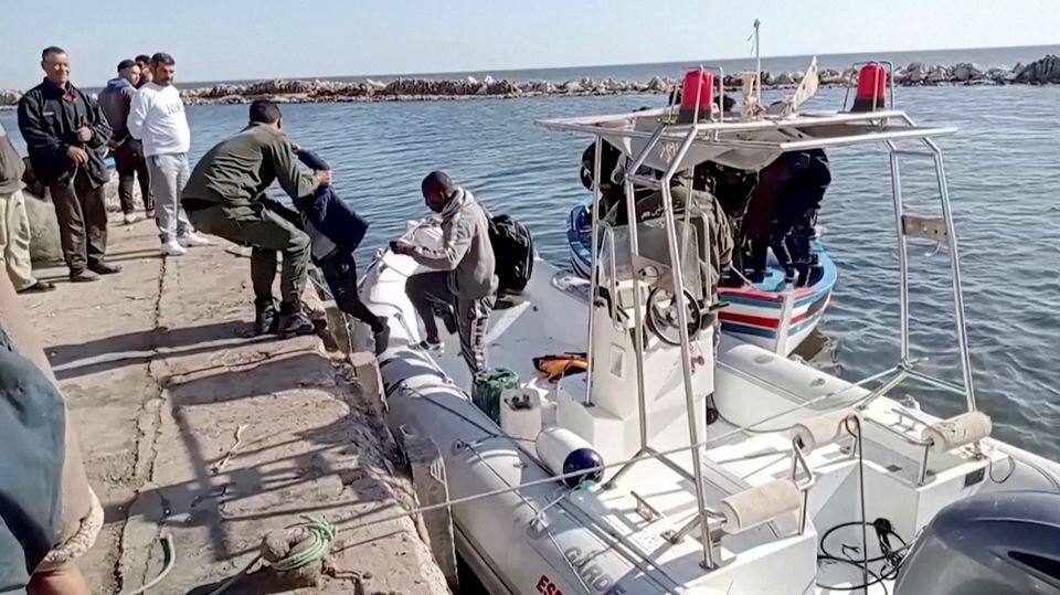 افزایش تلفات واژگونی قایق‌ مهاجران در آب‌های تونس