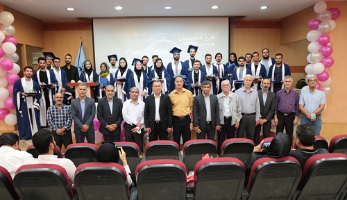 جشن فارغ التحصیلی دانش آموختگان دانشکده مهندسی دریا دانشگاه امیرکبیر برگزار شد