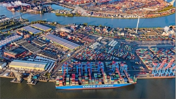 ترافیک بالای کشتی های کانتینری در دریای شمال، تهدیدی برای تجارت اروپا