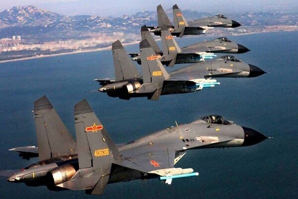 رؤیت ۲۴ جنگنده و ۵ کشتی نظامی چین در اطراف جزیره تایوان