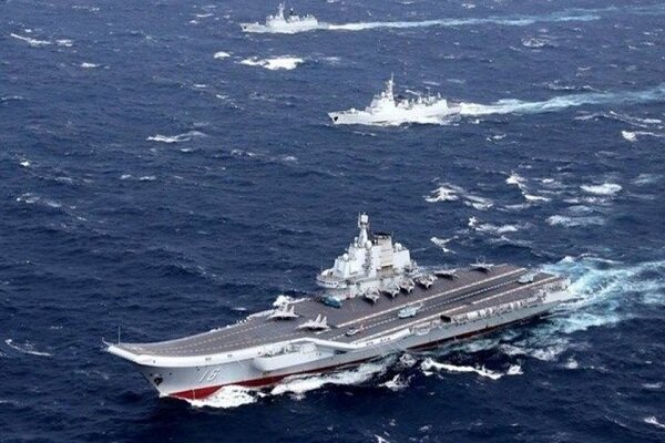 شناسایی ۳۱ جنگنده و ۴ کشتی جنگی چین در اطراف تایوان