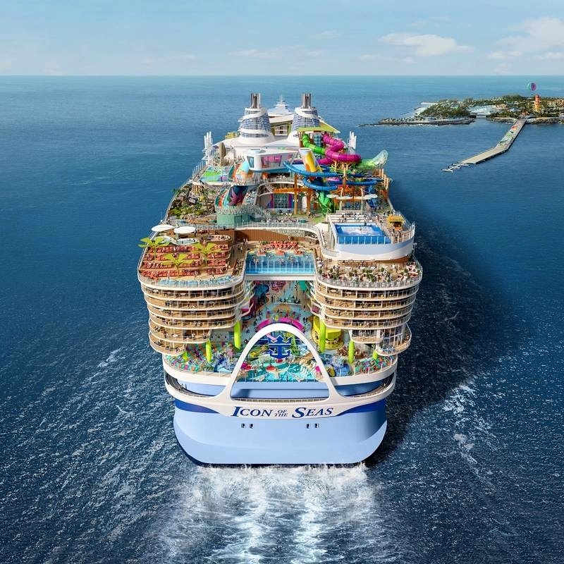 بزرگ ترین کشتی تفریحی دنیا، Icon of the Seas معرفی شد
