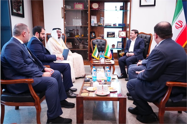 دیدار سفیر امارات در ایران با مدیرعامل سازمان بنادر و دریانوردی