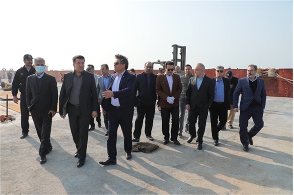 صادرات یک میلیون و 600 هزار تن انواع مواد معدنی از بندر بوشهر / پیشرفت مناسب پروژه احداث پایانه صادرات و ترانزیت بندر بوشهر