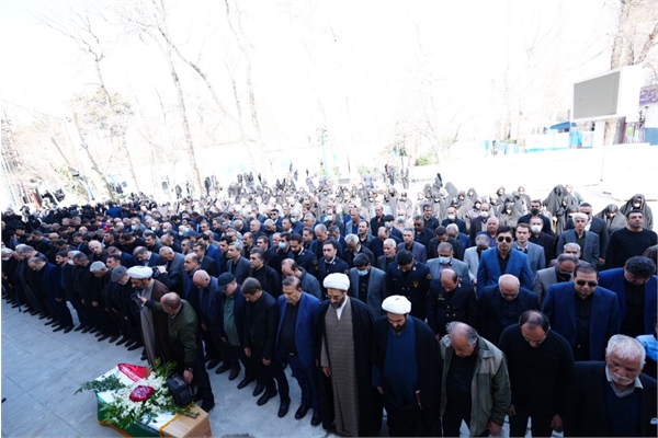 پیکر نماینده فقید ایران در «آیمو» در تهران به خاک سپرده شد