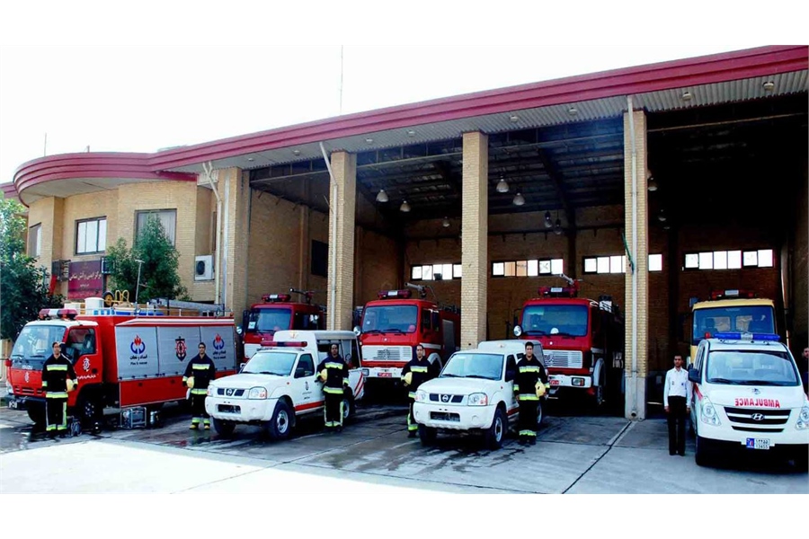آغاز دوره آموزش راهبری خودروهای آتش نشانی نوین بنادر خوزستان به میزبانی بندر خرمشهر