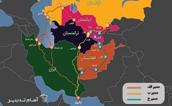 نیاز مبرم ازبکستان به مسیر ترانزیتی جاده ای و دریایی ایران