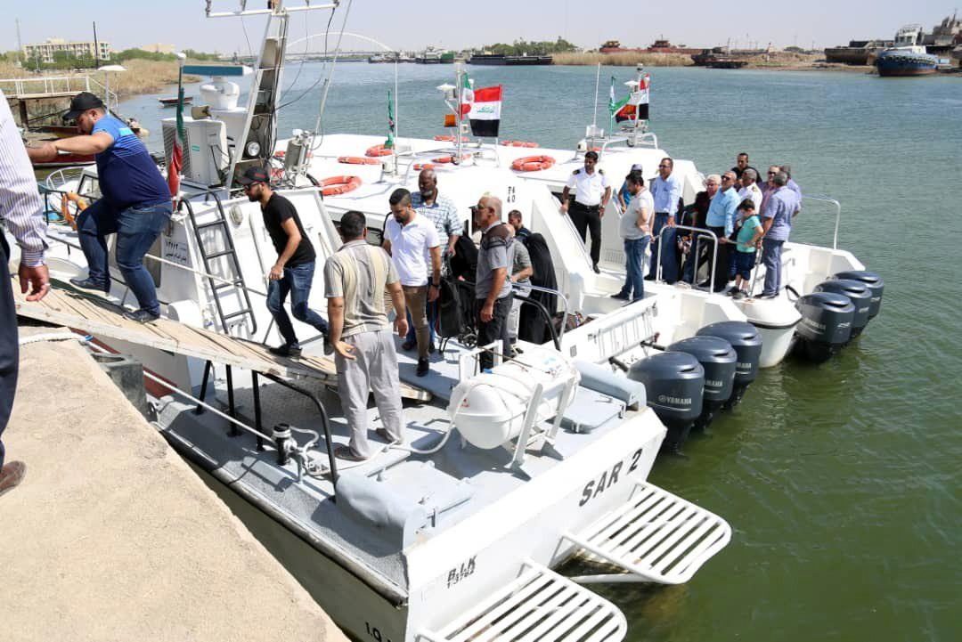 استقبال عراق از برقراری خط دریایی بندر خرمشهر به بصره