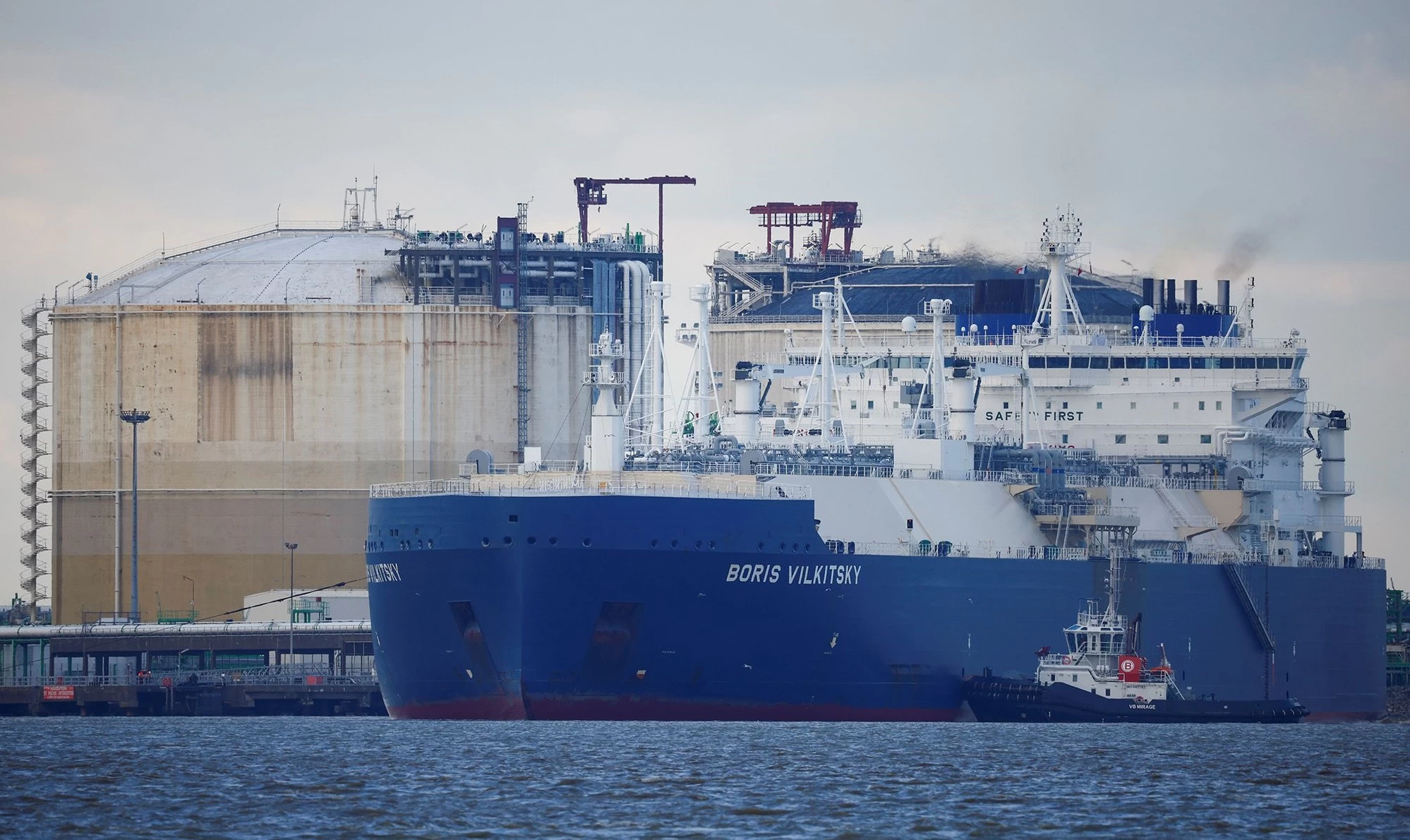 یک پنجم گاز LNG روسیه از بنادر اروپایی صادر می شود