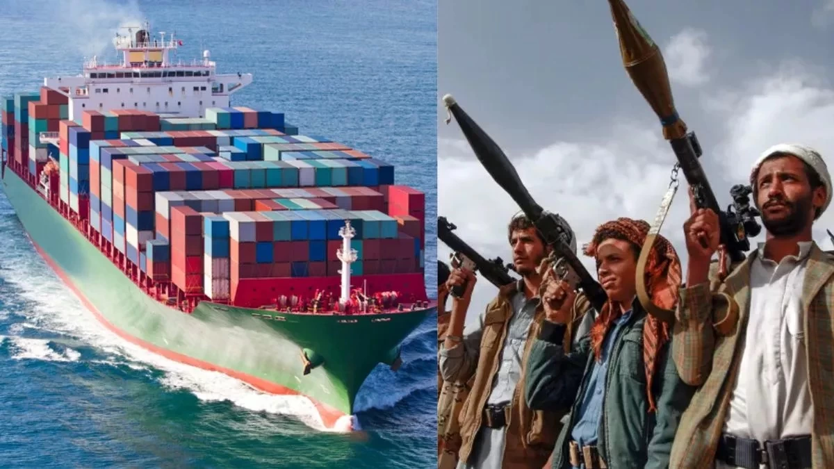 حمله موشکی یمن به کشتی کانتینری آمریکا