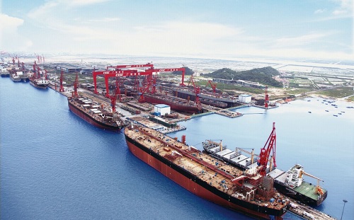 صنعت کشتی‌ سازی چین در اوج