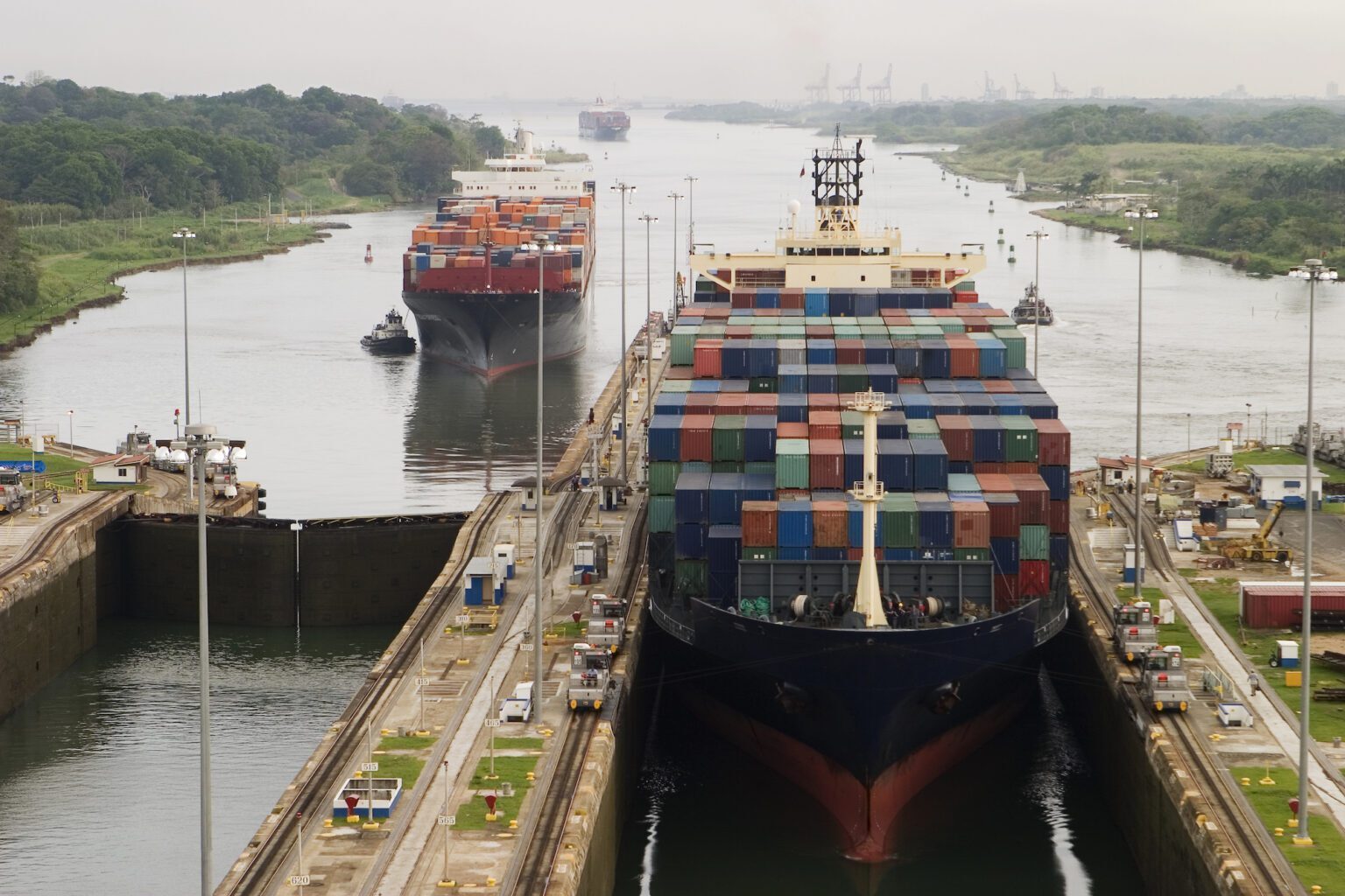 افزایش تعداد ترانزیت کشتی‌ها از کانال پاناما