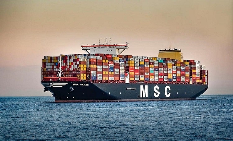تغییر مسیر کشتی‌های MSC از خلیج فارس