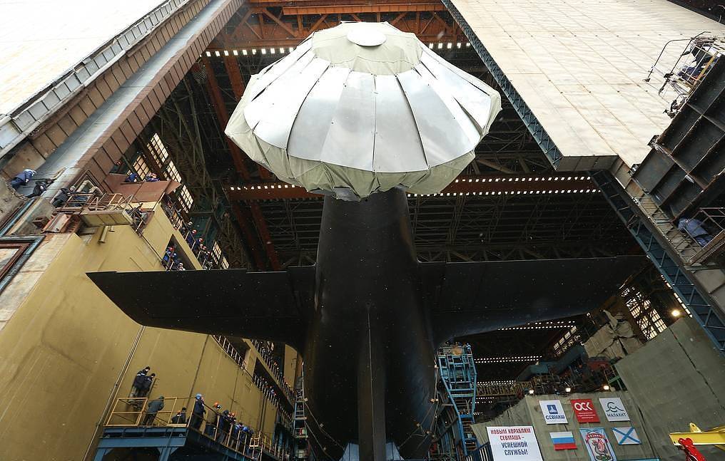 جدیدترین زیردریایی هسته‌ای روسیه به میدان می‌آید