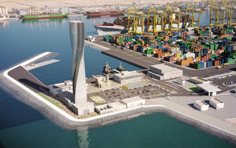 برج کنترل بندر حمد قطر