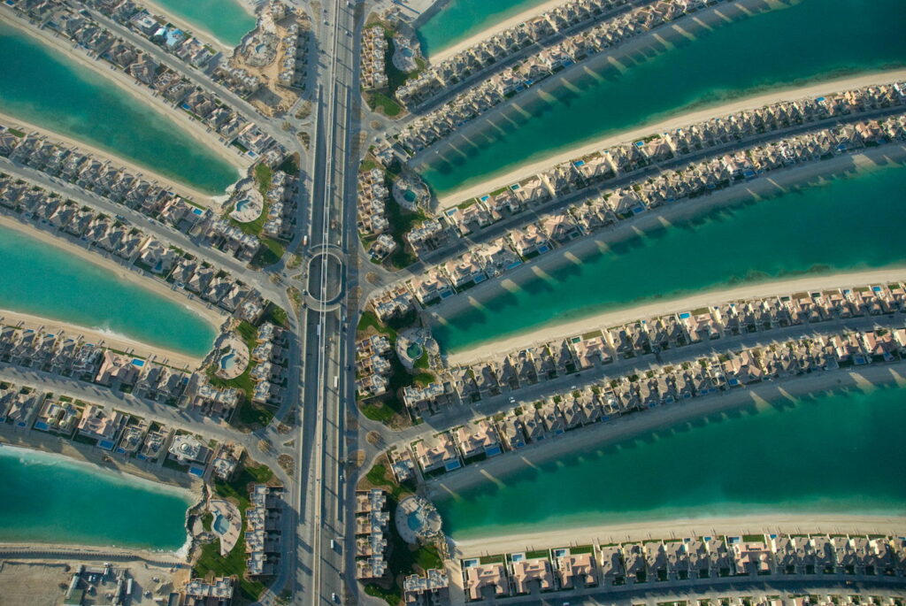 تصاویر جزایر نخل دبی