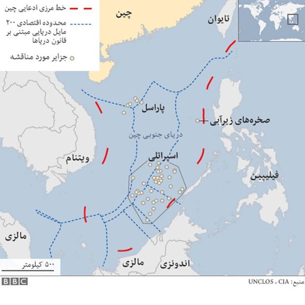 پامپئو رسما ادعای پکن درباره دریای چین جنوبی را رد کرد/چین پاسخ گفت