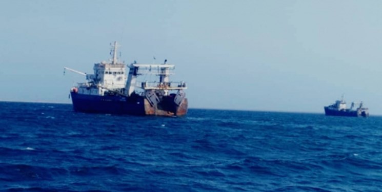 کشتی صید ترال در سیستان و بلوچستان