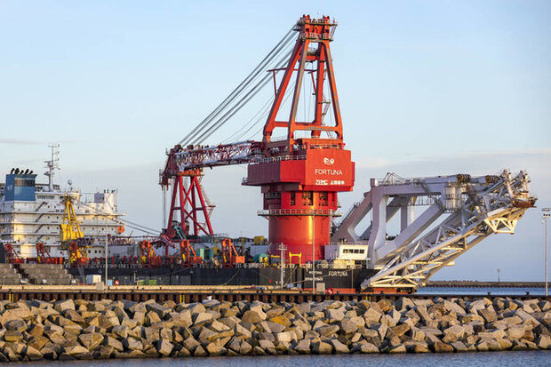 کشتی لوله‌گذاری روسیه برای تکمیل نورداستریم۲ به دانمارک رسید