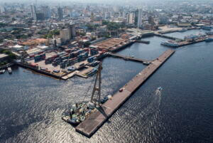 بندر مانئوس برزیل - Manaus Port In Brazil