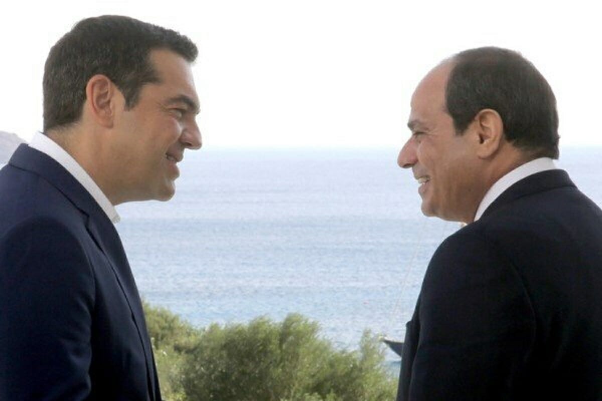 رؤسای جمهور مصر و یونان در حال مذاکره در خصوص دریای مدیترانه