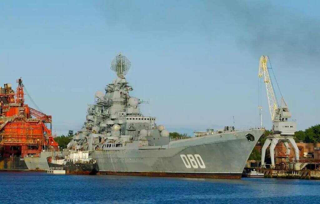 رزمناو سنگین هسته‌ای دریادار ناخیموف ناوگان دریایی روسیه