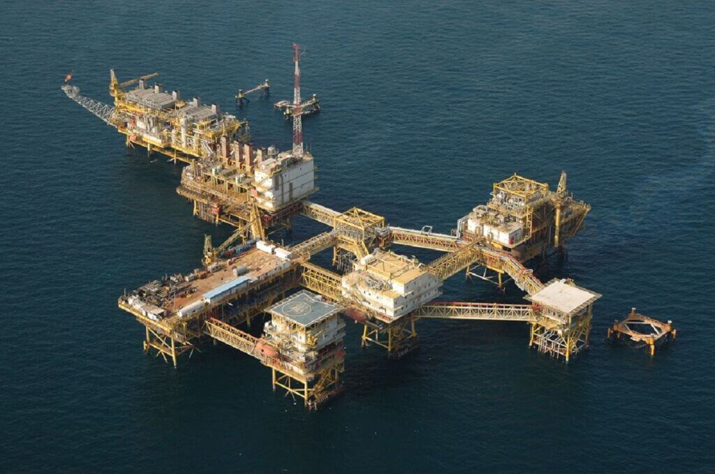 سکوی دریایی نفتی سلمان منطقه لاوان
