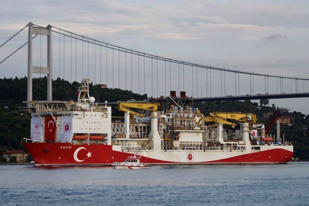 کشتی اکتشاف نفت و گاز دریایی فاتح (fatih) ترکیه