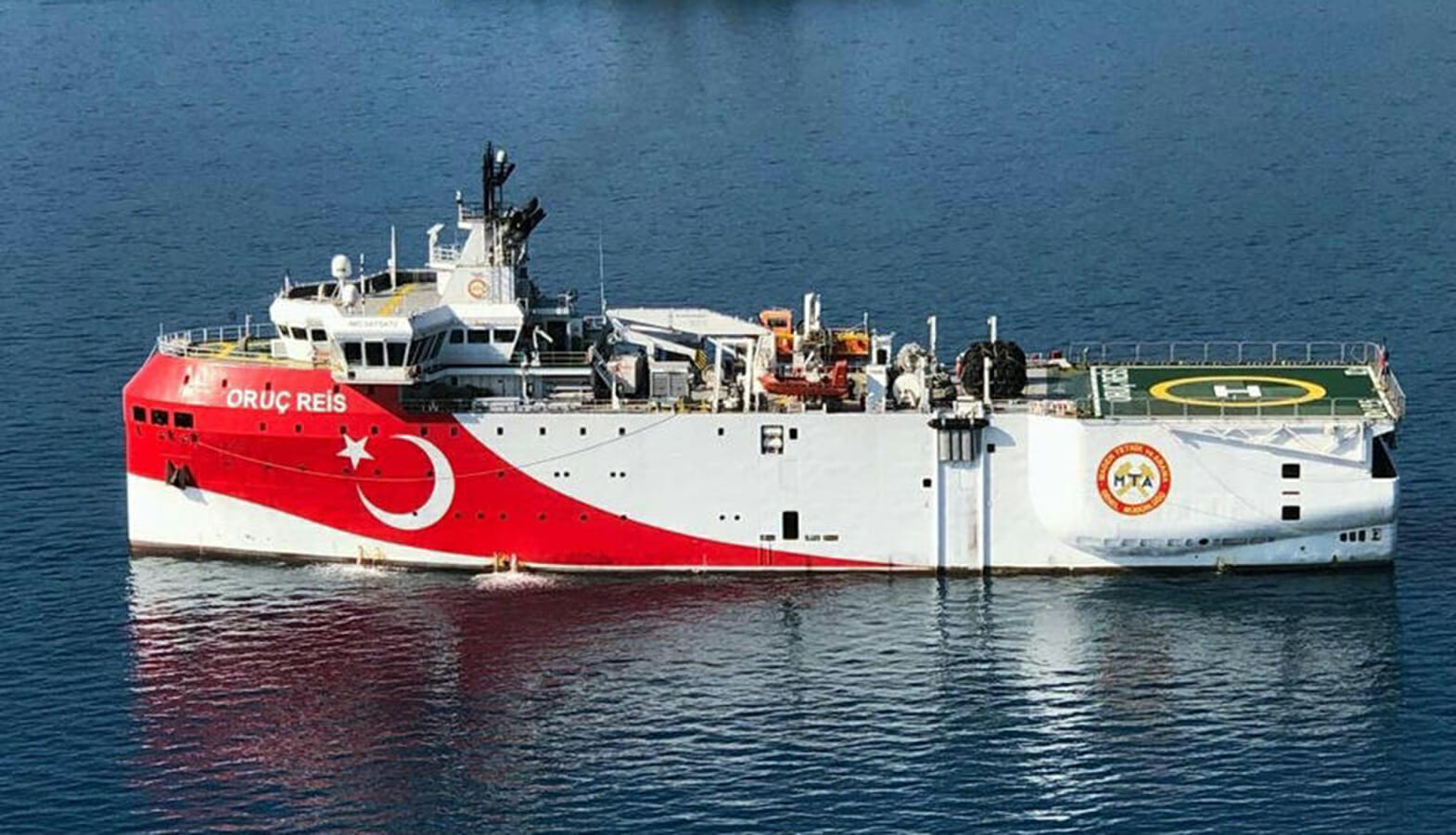 کشتی تحقیقاتی oruc reis ترکیه