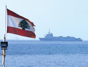 مرز دریایی اسرائیل و لبنان در دریای مدیترانه