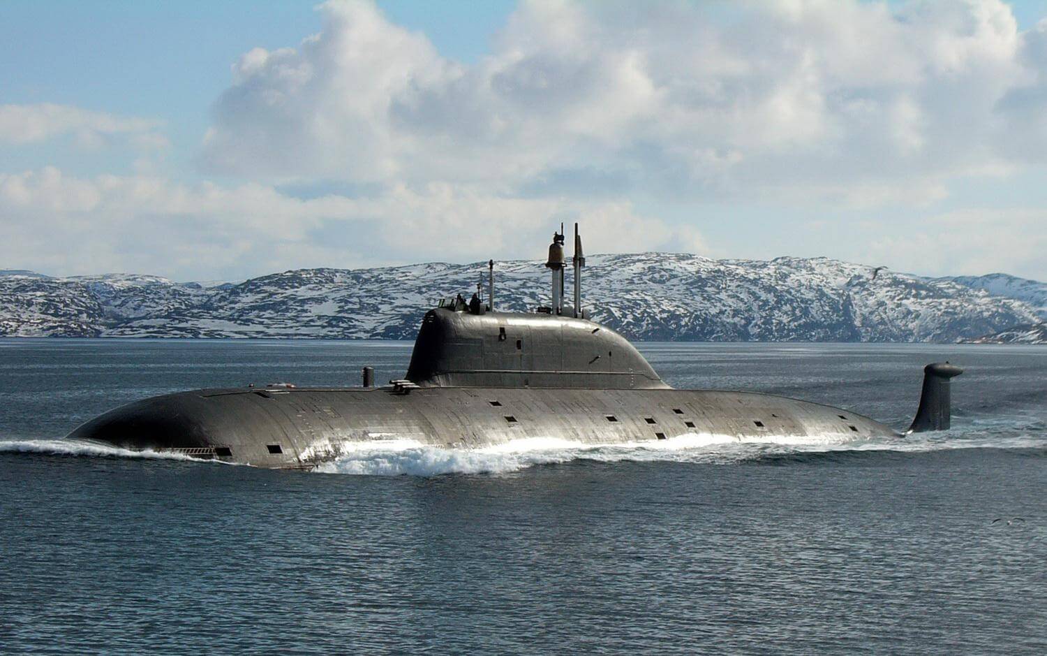 زیردریایی کلاس آکولا نیروی دریایی روسیه-akula class submarine