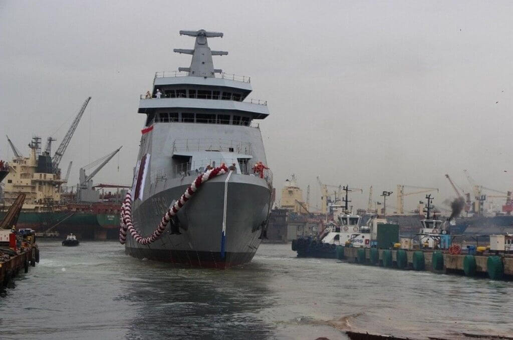 کشتی جنگی دوحه نیروی دریایی قطر ساخت ترکیه-QTS 91 WAR SHIP
