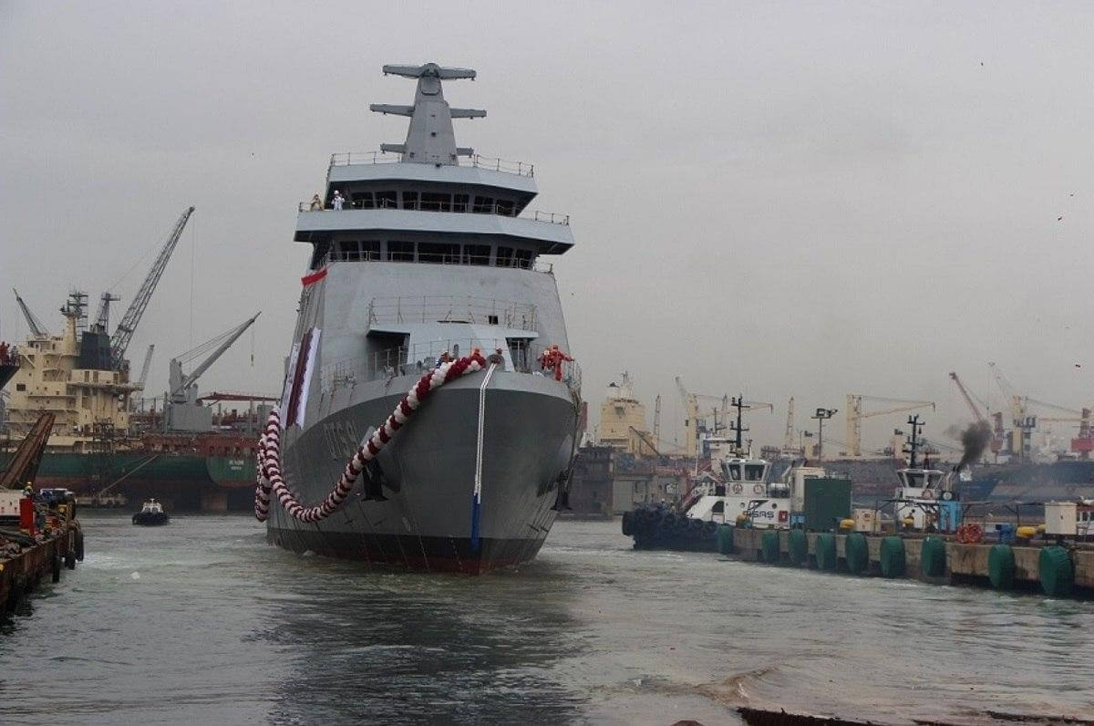 قطر کشتی جنگی «دوحه» را از ترکیه تحویل گرفت